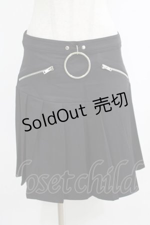 画像: KILL STAR / No Lip Pleated Skirt S ブラック H-25-10-12-1026-SL-SK-KB-ZY