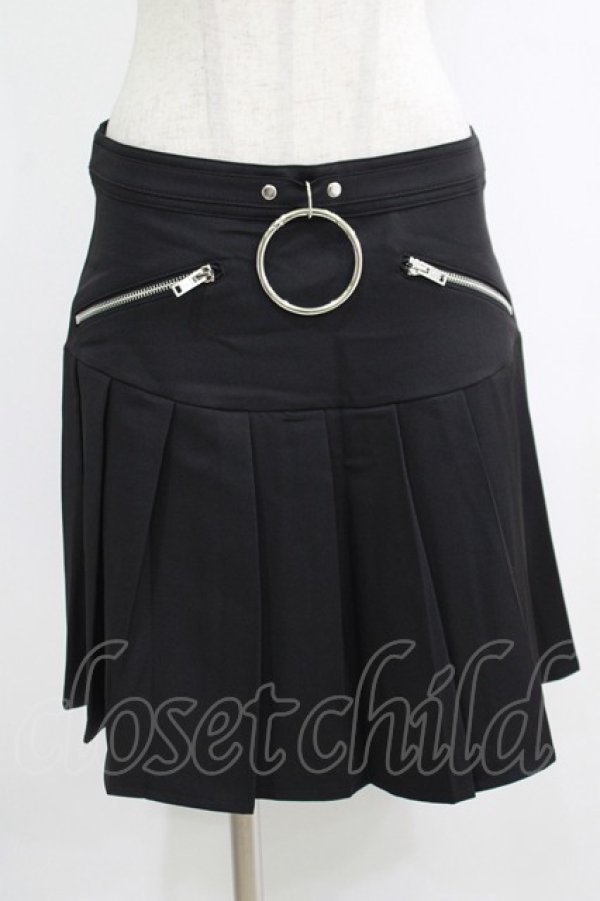 画像1: KILL STAR / No Lip Pleated Skirt S ブラック H-25-10-12-1026-SL-SK-KB-ZY (1)
