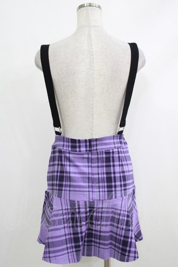 画像3: KILL STAR / School Dayz Skirt S パープル H-25-10-12-1027-SL-SK-KB-ZY (3)