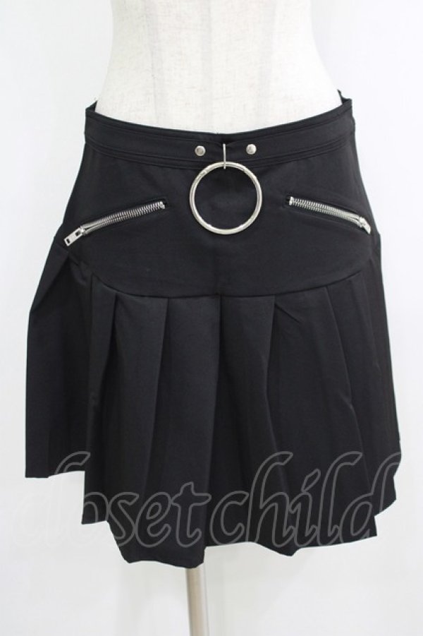 画像1: KILL STAR / No Lip Pleated Skirt S ブラック H-25-10-12-1028-SL-SK-KB-ZH (1)
