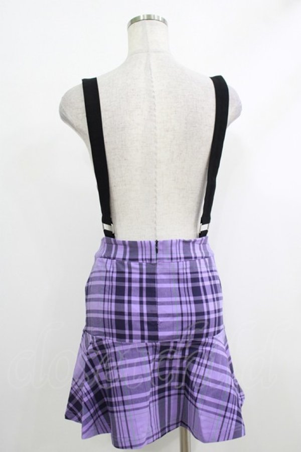 画像3: KILL STAR / School Dayz Skirt XS パープル H-25-10-12-1029-SL-SK-KB-ZH (3)