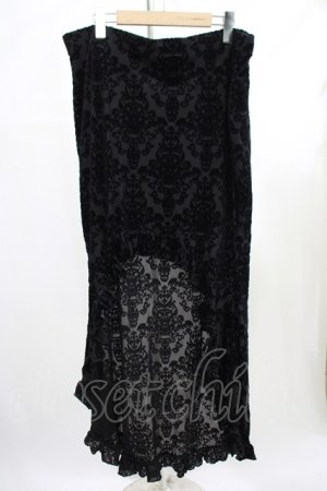画像: KILL STAR / Para Bellum Maxi Skirt XXL ブラック H-25-10-12-1032-SL-SK-KB-ZH