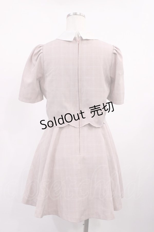 画像2: Rojita / ホワイトカラーワンピース Free ピンク H-25-10-13-004-LO-OP-NS-ZH (2)