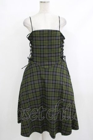 画像: KILL STAR / Elyswyth Dress M グリーン H-25-10-13-1001-SL-OP-KB-ZH