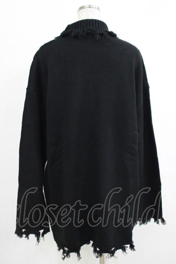 画像3: KILL STAR / Daith Knit Sweater XS ブラック H-25-10-13-1032-SL-TO-KB-ZH (3)