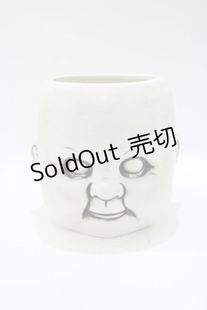 画像: KILL STAR / DOLLS HEAD PLANTER  ホワイト H-25-10-13-1038-SL-ZA-KB-ZH