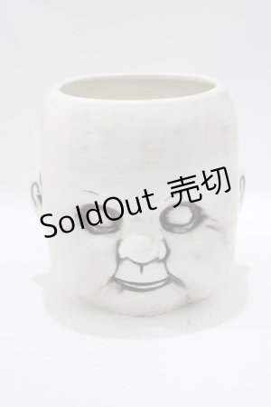 画像: KILL STAR / DOLLS HEAD PLANTER  ホワイト H-25-10-13-1039-SL-ZA-KB-ZH