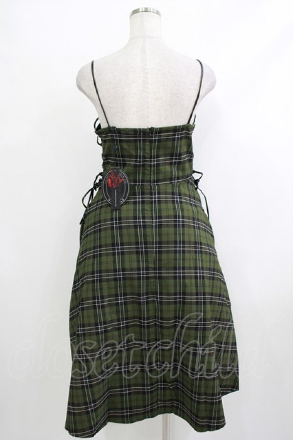 画像3: KILL STAR / Elyswyth Dress S グリーン H-25-10-13-1004-SL-OP-KB-ZH (3)