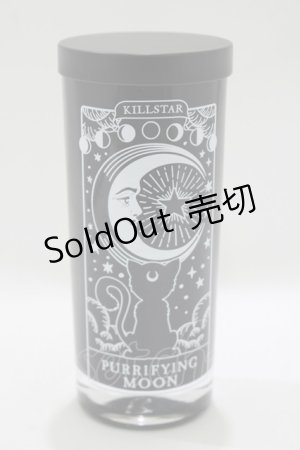 画像: KILL STAR / MOONSPELL RITUAL CANDLE  ブラック H-25-10-13-1044-SL-ZA-KB-ZH