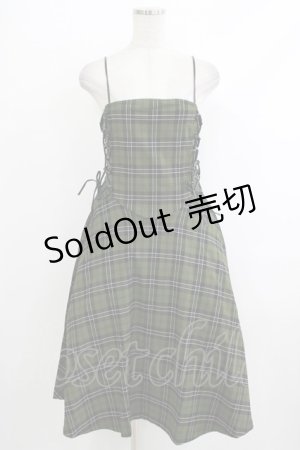 画像: KILL STAR / Elyswyth Dress S グリーン H-25-10-13-1005-SL-OP-KB-ZH