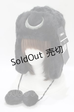 画像: KILL STAR / Dark Side Of The Moon Hat  ブラック H-25-10-13-1050-SL-AC-KB-ZH