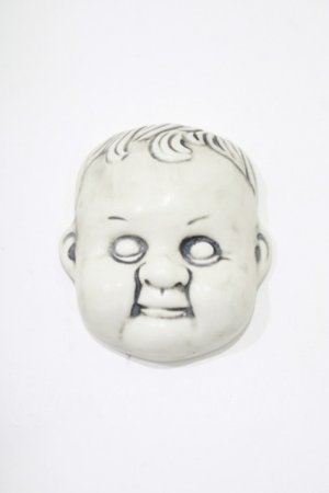 画像: KILL STAR / Dolls Head Magnet  ホワイト H-25-10-13-1053-SL-ZA-KB-ZH