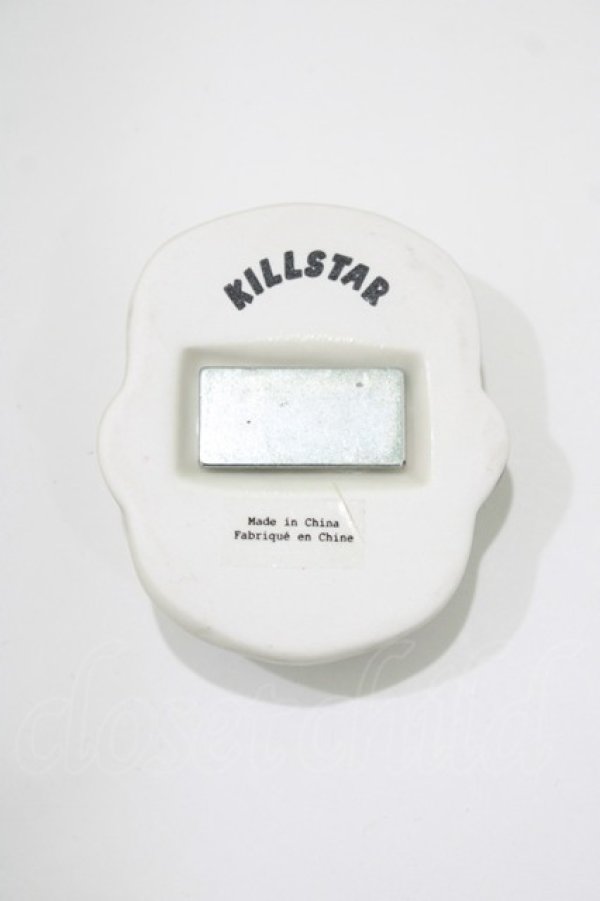 画像2: KILL STAR / Dolls Head Magnet  ホワイト H-25-10-13-1053-SL-ZA-KB-ZT-W004 (2)