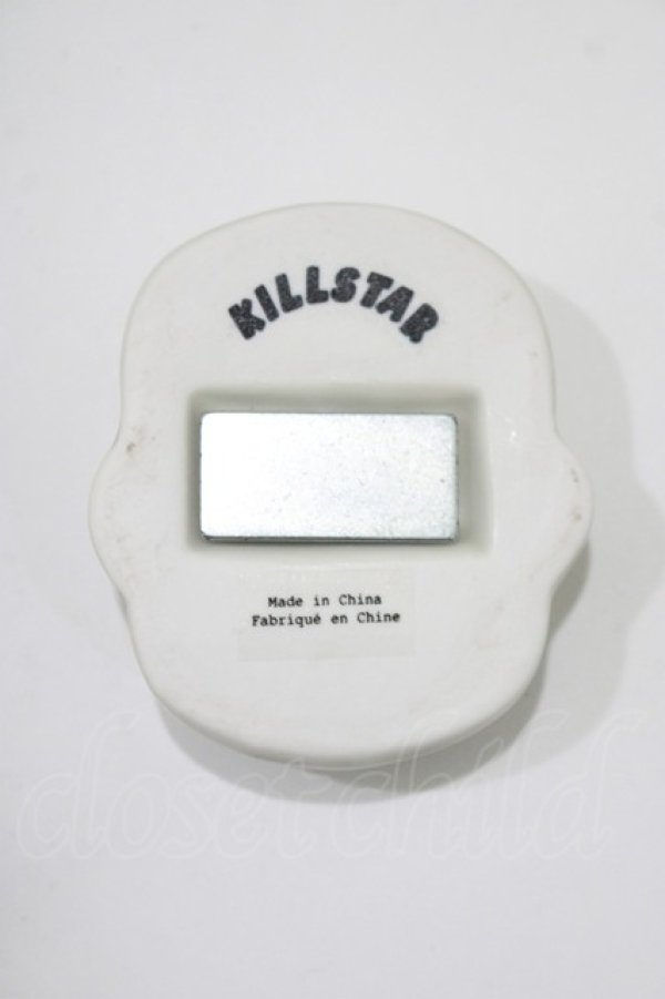 画像2: KILL STAR / Dolls Head Magnet  ホワイト H-25-10-13-1055-SL-ZA-KB-ZT-W004 (2)