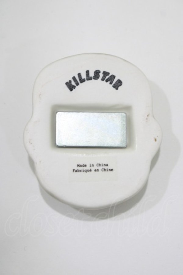 画像2: KILL STAR / Dolls Head Magnet  ホワイト H-25-10-13-1056-SL-ZA-KB-ZT-W004 (2)