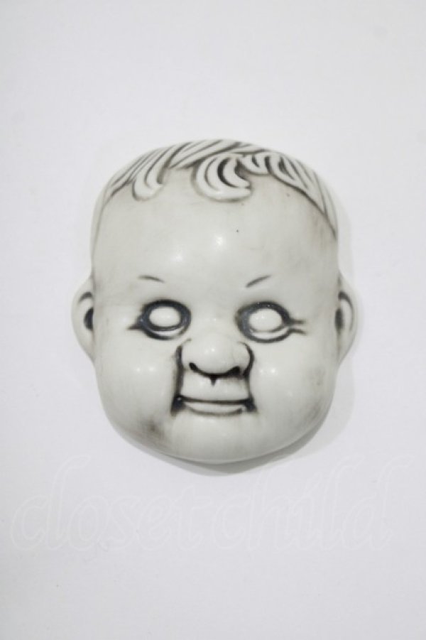画像1: KILL STAR / Dolls Head Magnet  ホワイト H-25-10-13-1057-SL-ZA-KB-ZT-W004 (1)