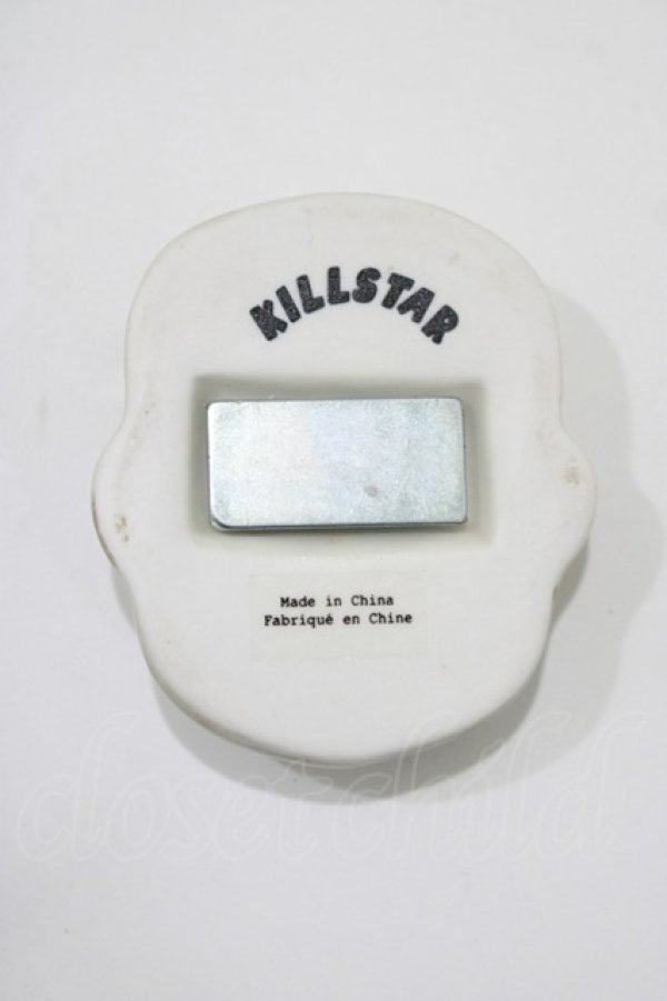 画像2: KILL STAR / Dolls Head Magnet  ホワイト H-25-10-13-1057-SL-ZA-KB-ZT-W004 (2)