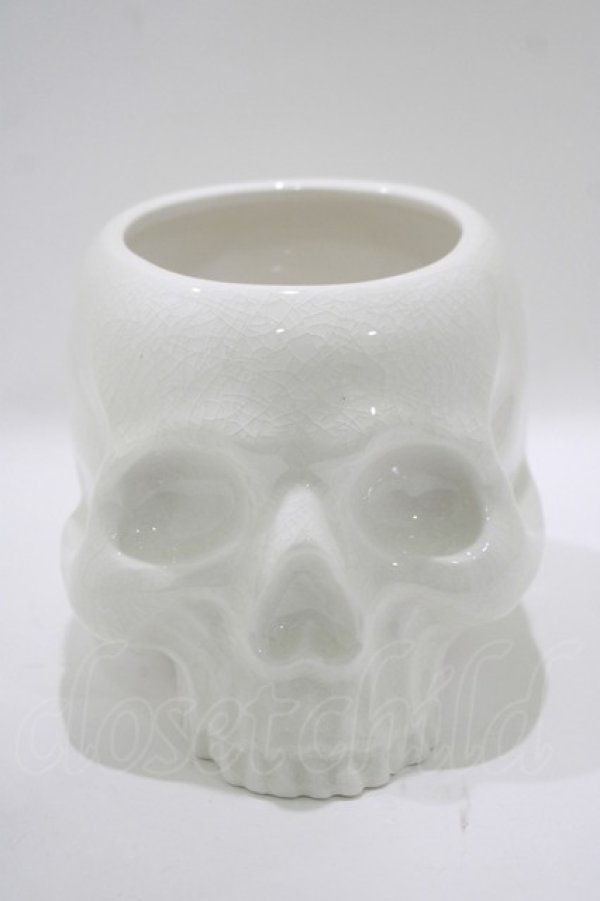画像1: KILL STAR / CRANIUM PLANTER  ホワイト H-25-10-13-1069-SL-ZA-KB-ZT-W005 (1)