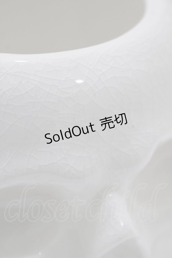 画像3: KILL STAR / CRANIUM PLANTER  ホワイト H-25-10-13-1069-SL-ZA-KB-ZT-W005 (3)