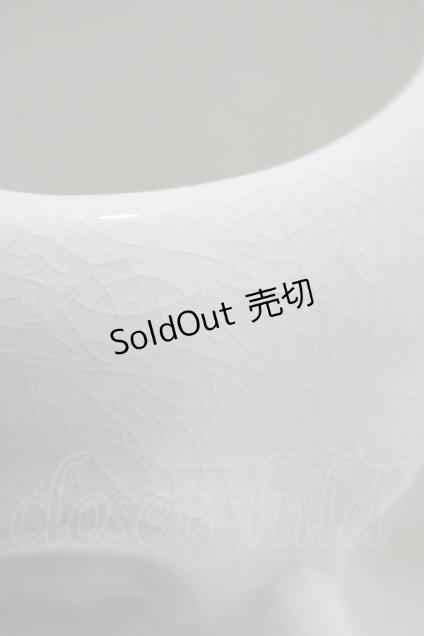 画像3: 【SALE】KILL STAR / CRANIUM PLANTER  ホワイト H-25-10-13-1070-SL-ZA-KB-ZT-W005 (3)