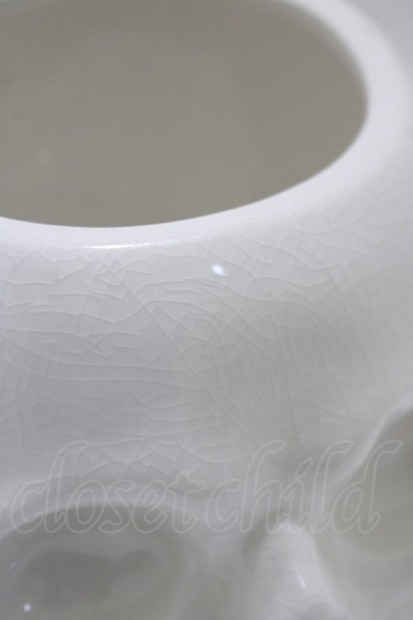 画像3: KILL STAR / CRANIUM PLANTER  ホワイト H-25-10-13-1072-SL-ZA-KB-ZT-W005 (3)