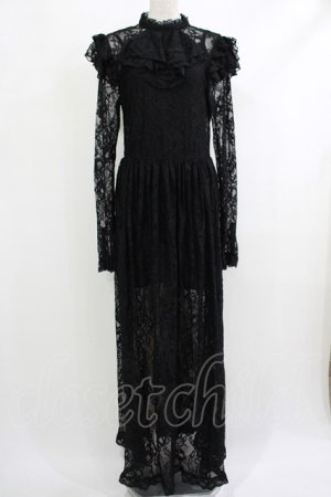 画像: KILL STAR / Enmity Maxi Dress M ブラック H-25-10-13-1008-SL-OP-KB-ZH