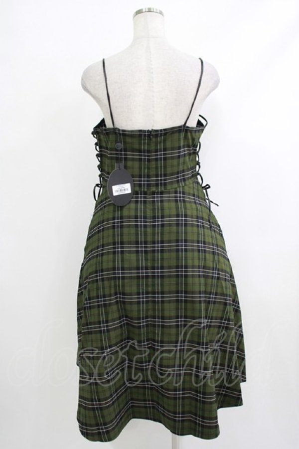 画像3: KILL STAR / Elyswyth Dress M グリーン H-25-10-13-1001-SL-OP-KB-ZH (3)