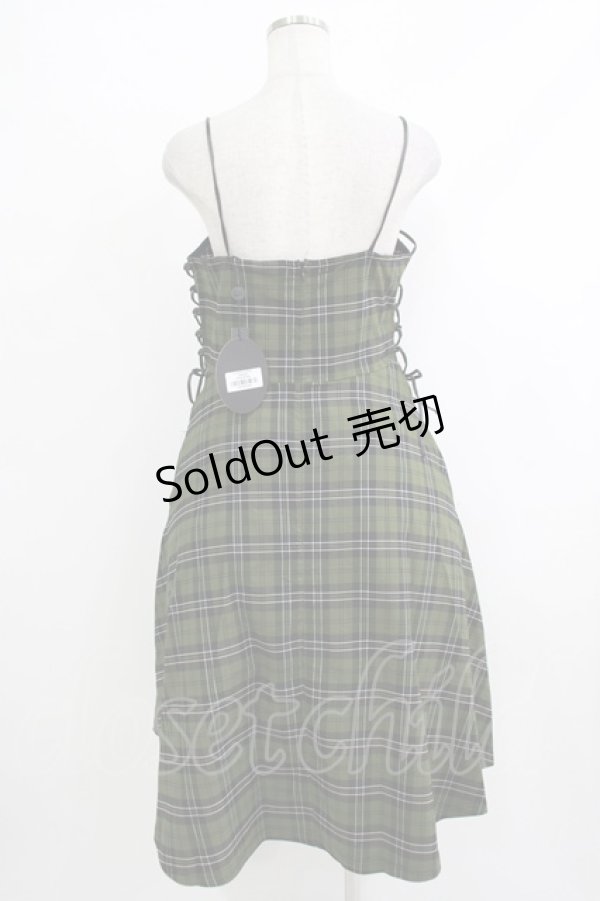 画像3: KILL STAR / Elyswyth Dress M グリーン H-25-10-13-1001-SL-OP-KB-ZH (3)