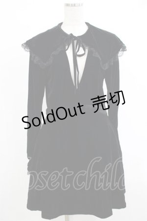 画像: KILL STAR / Emilee Emilee Collar Dress M ブラック H-25-10-13-1011-SL-OP-KB-ZY