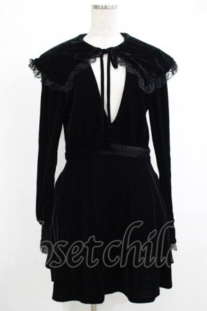 画像: KILL STAR / Emilee Emilee Collar Dress M ブラック H-25-10-13-1012-SL-OP-KB-ZH