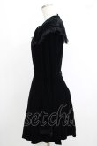 画像2: KILL STAR / Emilee Emilee Collar Dress M ブラック H-25-10-13-1012-SL-OP-KB-ZH (2)