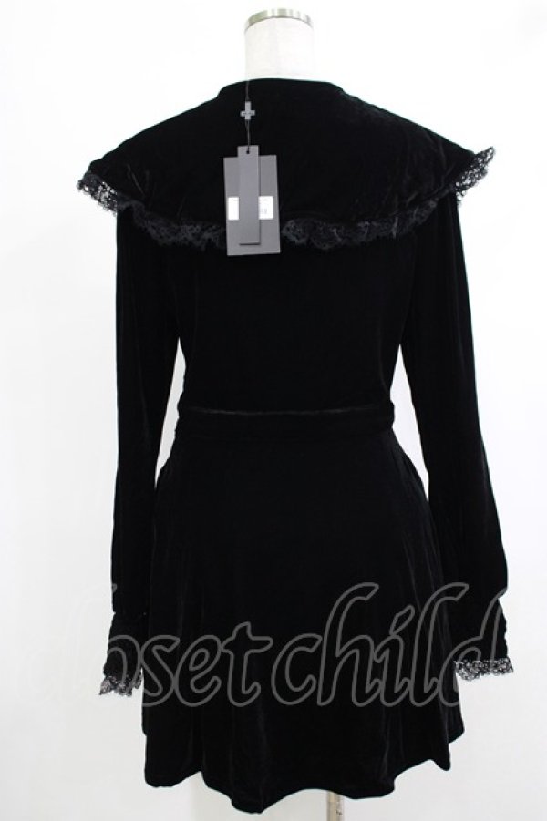 画像3: KILL STAR / Emilee Emilee Collar Dress M ブラック H-25-10-13-1012-SL-OP-KB-ZH (3)