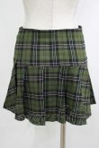 画像3: KILL STAR / Dark Canopy Pleated Skirt XS グリーン H-25-10-13-1014-SL-SK-KB-ZH (3)
