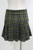 画像3: KILL STAR / Dark Canopy Pleated Skirt XS グリーン H-25-10-13-1015-SL-SK-KB-ZY (3)