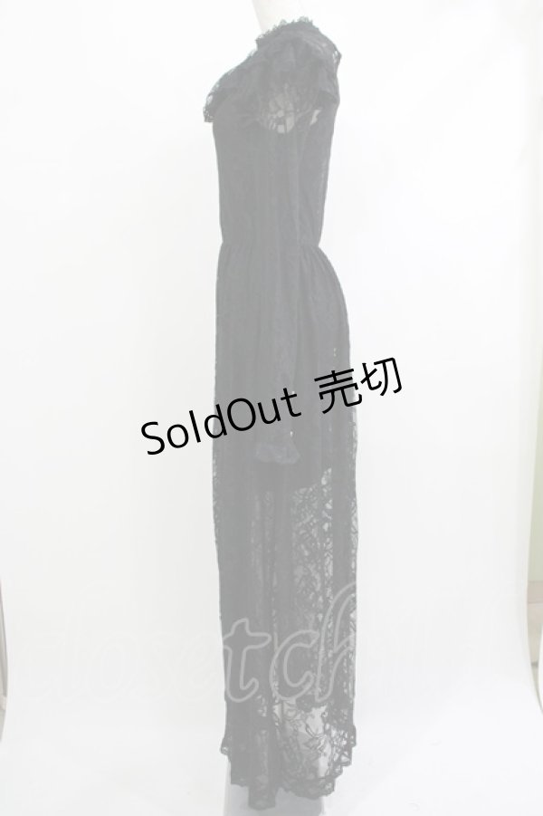 画像2: KILL STAR / Enmity Maxi Dress XS ブラック H-25-10-13-1016-SL-OP-KB-ZH (2)