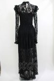 画像3: KILL STAR / Enmity Maxi Dress XS ブラック H-25-10-13-1016-SL-OP-KB-ZH (3)