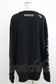 画像3: QOOZA / 東京喰種×QOOZA金木研 ダメージスウェット  ブラック H-25-10-13-1019-PU-TO-KB-ZS (3)