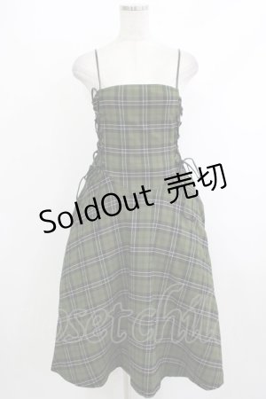 画像: KILL STAR / Elyswyth Dress S グリーン H-25-10-13-1003-SL-OP-KB-ZH