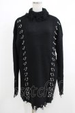 画像1: KILL STAR / Daith Knit Sweater XS ブラック H-25-10-13-1026-SL-TO-KB-ZH (1)