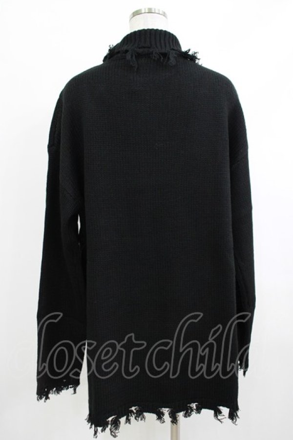 画像3: KILL STAR / Daith Knit Sweater XS ブラック H-25-10-13-1026-SL-TO-KB-ZH (3)
