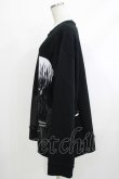 画像2: QOOZA / 東京喰種×QOOZA金木研 ダメージスウェット  ブラック H-25-10-13-1028-PU-TO-KB-ZH (2)