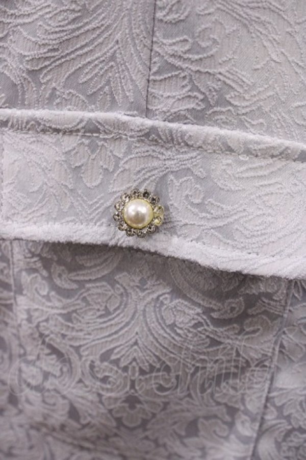 画像4: Ank Rouge / ポケット付きスカート M サックス H-25-10-13-008-CA-SK-NS-ZH (4)