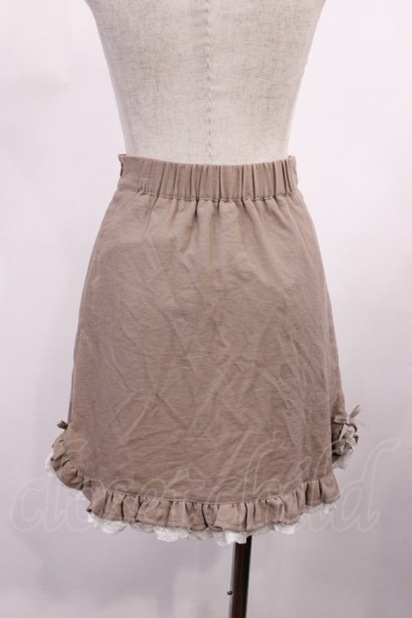 画像2: Honey Cinnamon / フリルレーススカパン Free ベージュ H-25-10-13-010-LO-SK-NS-ZH (2)