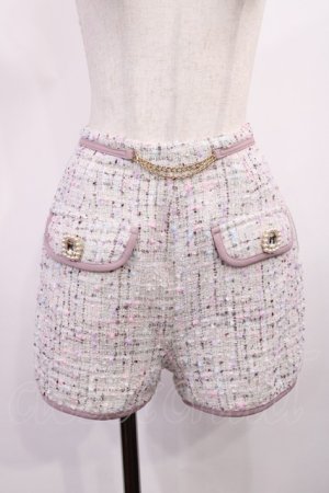画像: Swankiss / TS tweed bijou SP/T Free ピンク H-25-10-13-017-CA-PA-NS-ZH