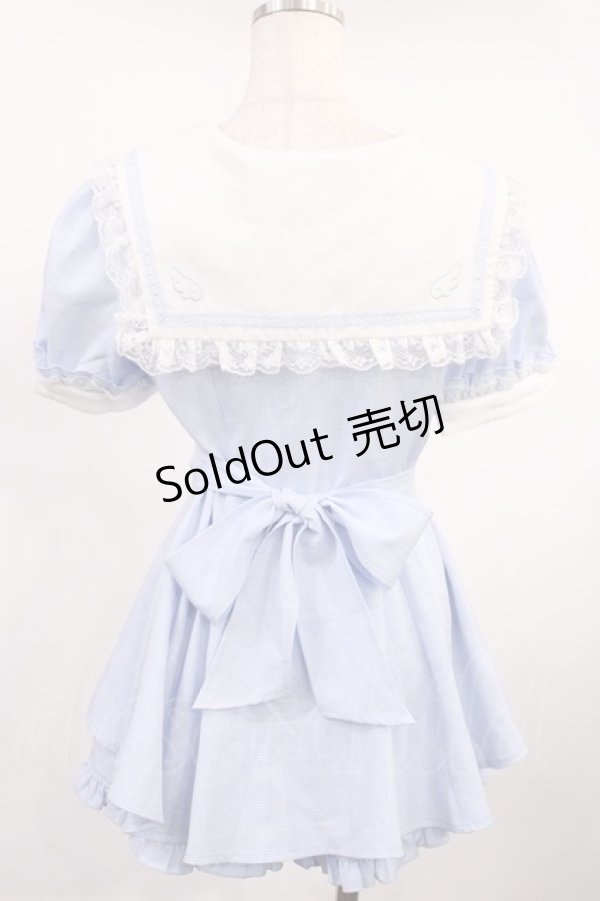 画像2: Secret Honey / シナモロールコラボセーラーセットアップ Free サックス H-25-10-13-020-CA-OP-NS-ZH (2)