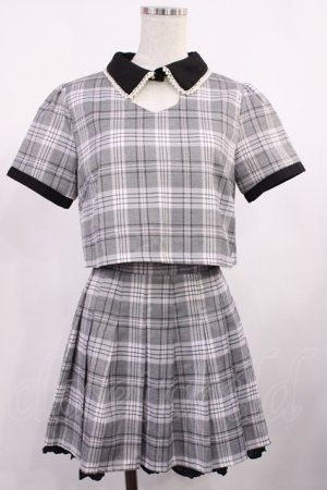 画像: Pium / シュガーチェックセットアップ Free グレー H-25-10-13-022-LO-OP-NS-ZH
