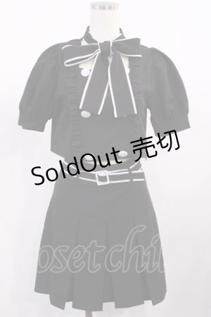 画像: Pium / バイカラーボウタイセットアップ Free ブラック H-25-10-13-024-LO-OP-NS-ZH