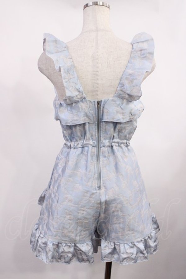 画像2: Pain / リボンジャガードオールインワン Free ブルー H-25-10-13-026-LO-OP-NS-ZH (2)