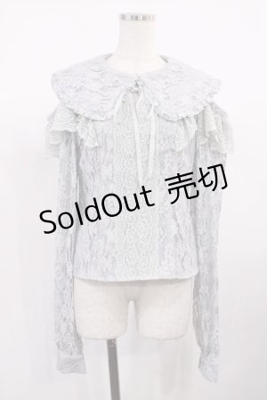 画像: Swankiss / HS romantic lace B/L Free ブルー H-25-10-13-028-CA-BL-NS-ZH