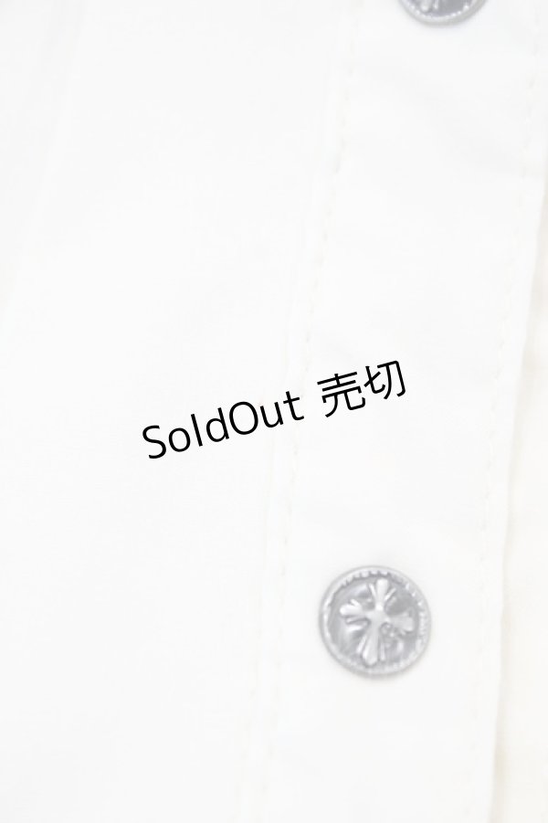 画像3: 【SALE】Ozz Croce / プリーツアシメデザインチュニックシャツワンピース  オフ H-25-10-14-1030-OO-OP-KB-ZT121 (3)